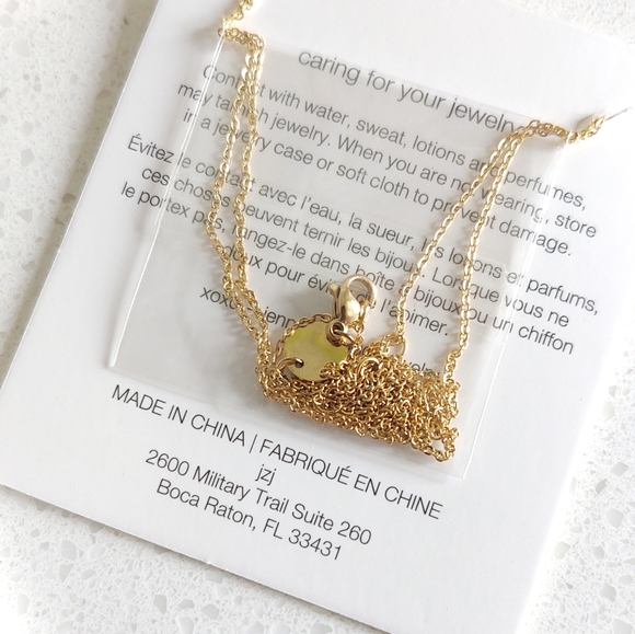 NEW Jennifer Zeuner ~ Star Double Necklace - Picture 3 of 4